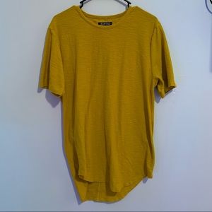 Elwood Mustard Yellow Textured Shirt Large